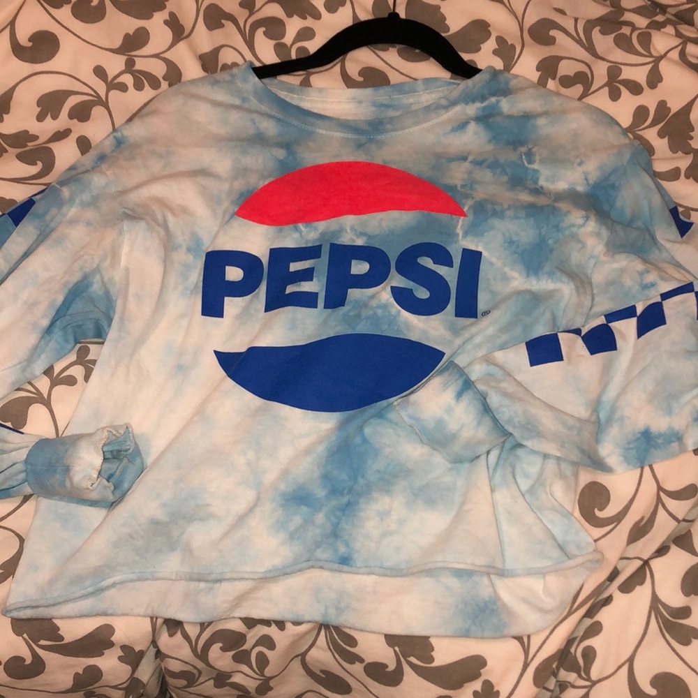 Urban Outfitters  cropped Pepsi Race Top